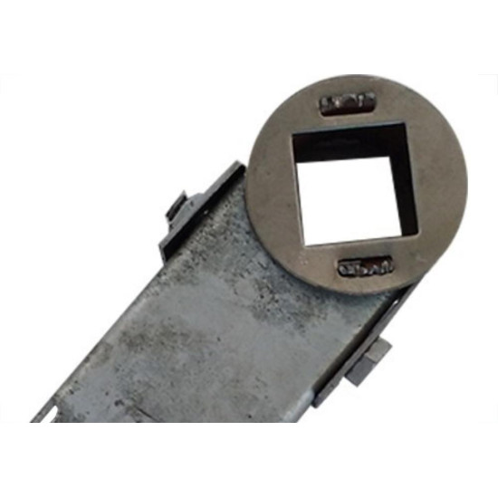 Mancal Para Portao Fechado Com Grapa 1''Longo Prensal - Kit C/12