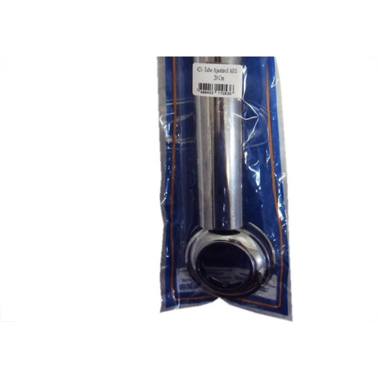 Tubo Ligacao Vila Rica Latao Cromado Ajustavel 25Cm 413 Tubo Ligacao Vila Rica Latao Cromado Ajustavel 25Cm 413