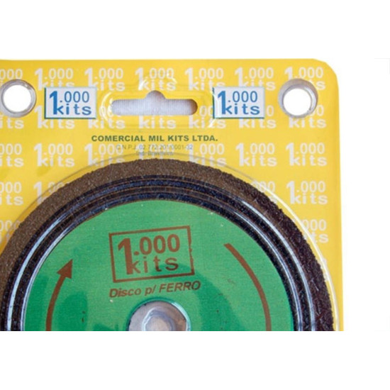 Disco De Corte Para Ferro Milkits Cartela 1 Peca M23