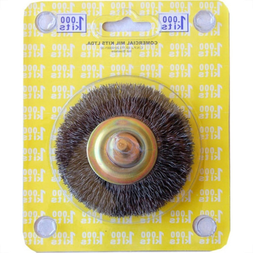 Escova Aco Milkits 3 X 1/2 Com Haste Cartela 1 Peca M29