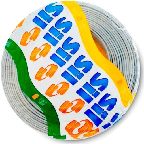 Fio Cabinho Flexivel Sil 2,5 Cinza 100M