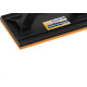 Desempenadeira Pvc Castor 12X22 Com Borracha Preta 23 Desempenadeira Pvc Castor 12X22 Com Borracha Preta 23