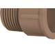 Adaptador Marrom Amanco Curto Liso Rosca 32X1 11509 - Kit C/25 Adaptador Marrom Amanco Curto Liso Rosca 32X1 11509 - Kit C/25