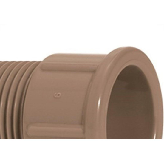 Adaptador Marrom Amanco Curto Liso Rosca 32X1 11509 - Kit C/25 Adaptador Marrom Amanco Curto Liso Rosca 32X1 11509 - Kit C/25