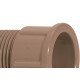 Adaptador Marrom Amanco Curto Liso Rosca 60X2 10235/11512 - Kit C/10 