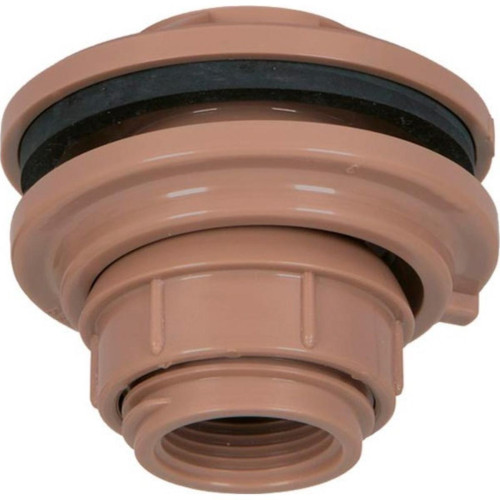 Adaptador Marrom Amanco Com Flange 32X1 14292/14322 - Kit C/10 Adaptador Marrom Amanco Com Flange 32X1 14292/14322 - Kit C/10