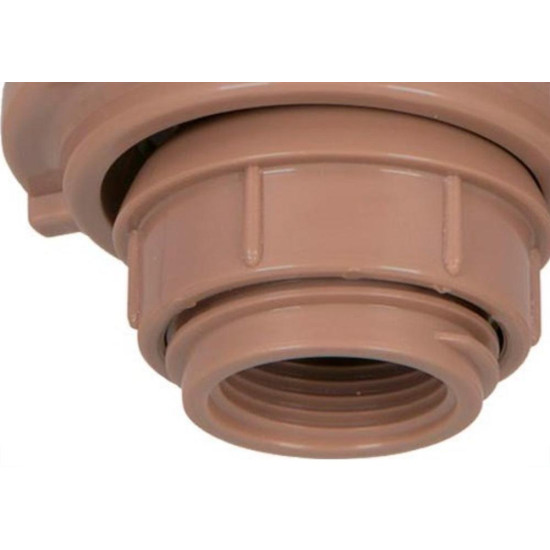 Adaptador Marrom Amanco Com Flange 32X1 14292/14322 - Kit C/10 Adaptador Marrom Amanco Com Flange 32X1 14292/14322 - Kit C/10