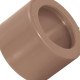 Bucha Marrom Amanco Curta Liso/Liso 25X20 11531 - Kit C/50 Bucha Marrom Amanco Curta Liso/Liso 25X20 11531 - Kit C/50