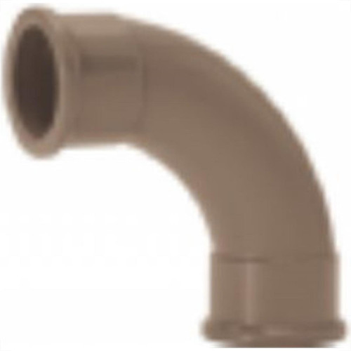 Curva Marrom Amanco Liso/Liso 60Mm X 90'' 11613 - Kit C/5 Curva Marrom Amanco Liso/Liso 60Mm X 90'' 11613 - Kit C/5