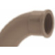 Curva Marrom Amanco Liso/Liso 60Mm X 90'' 11613 - Kit C/5 Curva Marrom Amanco Liso/Liso 60Mm X 90'' 11613 - Kit C/5