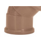 Cotovelo Marrom Amanco Liso/Liso 45''X 20Mm 10274/11641 - Kit C/50 Cotovelo Marrom Amanco Liso/Liso 45''X 20Mm 10274/11641 - Kit C/50