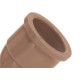 Cotovelo Marrom Amanco Liso/Liso 45''X 25Mm 11642 - Kit C/50 Cotovelo Marrom Amanco Liso/Liso 45''X 25Mm 11642 - Kit C/50