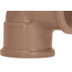 Cotovelo Marrom Amanco Liso/Liso 90''X 32Mm 11672 - Kit C/25 Cotovelo Marrom Amanco Liso/Liso 90''X 32Mm 11672 - Kit C/25