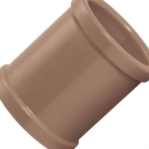 Luva Marrom Amanco Liso/Liso 32Mm 10288/11744 - Kit C/25 Luva Marrom Amanco Liso/Liso 32Mm 10288/11744 - Kit C/25