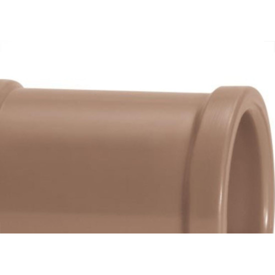 Luva Marrom Amanco Liso/Liso 60Mm 11747 - Kit C/10 Luva Marrom Amanco Liso/Liso 60Mm 11747 - Kit C/10