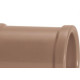 Luva Marrom Amanco Liso/Liso 60Mm 11747 - Kit C/10 Luva Marrom Amanco Liso/Liso 60Mm 11747 - Kit C/10