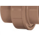 Uniao Marrom Amanco Liso/Liso 50Mm X 50Mm 10312/11877 - Kit C/10 Uniao Marrom Amanco Liso/Liso 50Mm X 50Mm 10312/11877 - Kit C/10
