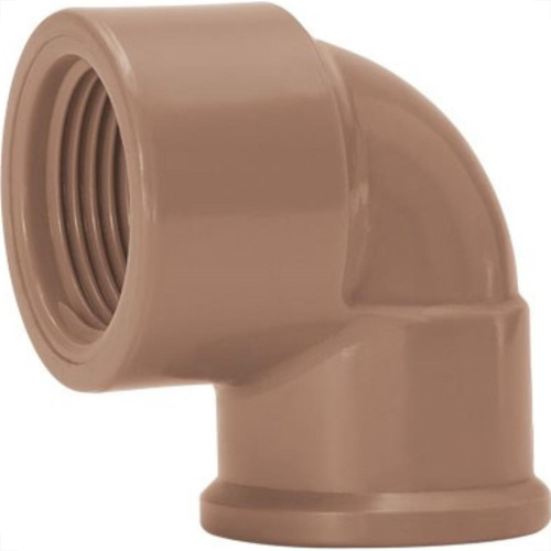 Cotovelo Marrom Amanco Reducao Liso/Rosca 25X1/2 11683 - Kit C/50 Cotovelo Marrom Amanco Reducao Liso/Rosca 25X1/2 11683 - Kit C/50