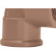 Cotovelo Marrom Amanco Reducao Liso/Rosca 25X1/2 11683 - Kit C/50 Cotovelo Marrom Amanco Reducao Liso/Rosca 25X1/2 11683 - Kit C/50