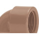 Cotovelo Marrom Amanco Reducao Liso/Rosca 25X1/2 11683 - Kit C/50 Cotovelo Marrom Amanco Reducao Liso/Rosca 25X1/2 11683 - Kit C/50
