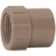 Luva Marrom Amanco Liso/Rosca 32Mm X 1'' 11954 - Kit C/30 Luva Marrom Amanco Liso/Rosca 32Mm X 1'' 11954 - Kit C/30