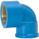 Cotovelo Azul Amanco Liso/Rosca 25Mm X 3/4'' 10420/11680 - Kit C/24 Cotovelo Azul Amanco Liso/Rosca 25Mm X 3/4'' 10420/11680 - Kit C/24