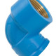 Cotovelo Azul Amanco Liso/Rosca 25Mm X 3/4'' 10420/11680 - Kit C/24 Cotovelo Azul Amanco Liso/Rosca 25Mm X 3/4'' 10420/11680 - Kit C/24