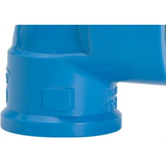 Cotovelo Azul Amanco Liso/Rosca 25Mm X 3/4'' 10420/11680 - Kit C/24 Cotovelo Azul Amanco Liso/Rosca 25Mm X 3/4'' 10420/11680 - Kit C/24