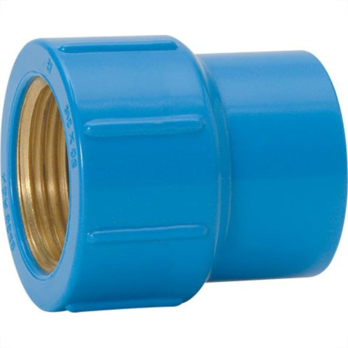 Luva Azul Amanco Liso/Rosca 20Mm X 1/2'' 10413/11750 - Kit C/24 Luva Azul Amanco Liso/Rosca 20Mm X 1/2'' 10413/11750 - Kit C/24