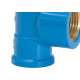 Tee Azul Amanco Liso/Liso/Rosca 25Mm X 3/4'' 10423/11844 - Kit C/24 Tee Azul Amanco Liso/Liso/Rosca 25Mm X 3/4'' 10423/11844 - Kit C/24