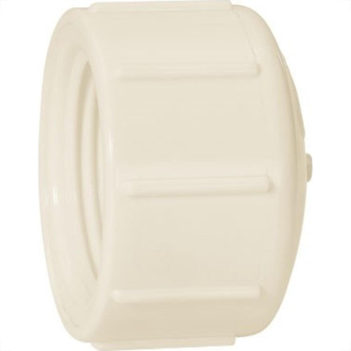 Caps Branco Amanco Rosca/Rosca 1.1/2''X1.1/2'' 10197/11565 - Kit C/10 Caps Branco Amanco Rosca/Rosca 1.1/2''X1.1/2'' 10197/11565 - Kit C/10