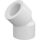 Cotovelo Branco Amanco Rosca/Rosca 45X 3/4 10191/11640 - Kit C/15 Cotovelo Branco Amanco Rosca/Rosca 45X 3/4 10191/11640 - Kit C/15