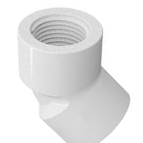 Cotovelo Branco Amanco Rosca/Rosca 45X 3/4 10191/11640 - Kit C/15 Cotovelo Branco Amanco Rosca/Rosca 45X 3/4 10191/11640 - Kit C/15