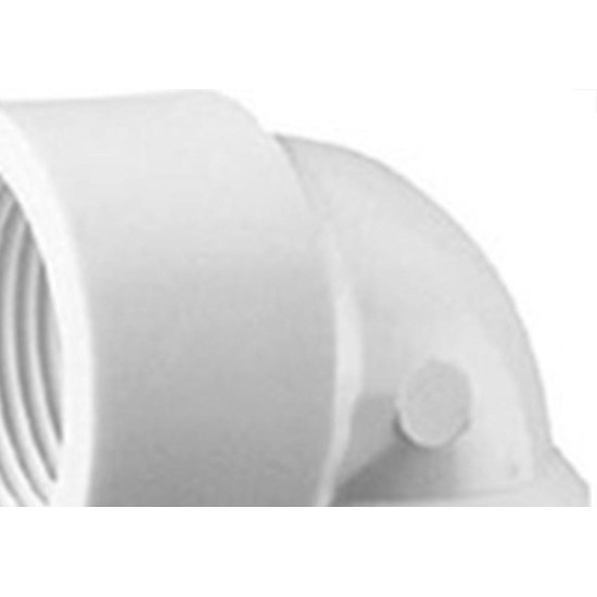 Cotovelo Branco Amanco Rosca/Rosca 90X 3/4'' 10179/11669 - Kit C/20 Cotovelo Branco Amanco Rosca/Rosca 90X 3/4'' 10179/11669 - Kit C/20
