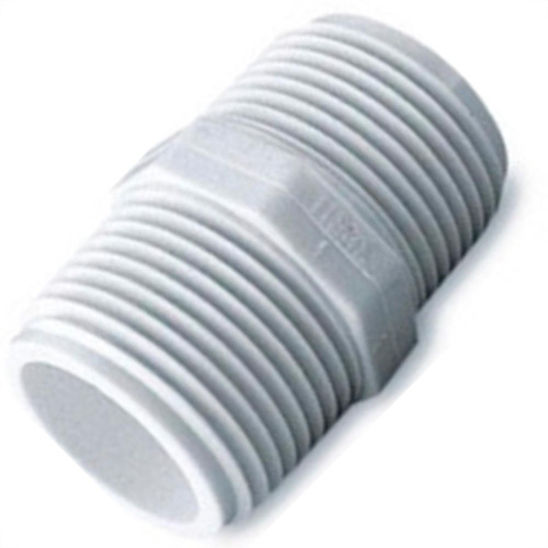 Niple Branco Amanco Rosca/Rosca 3/4'' X 3/4'' 10199/11759 - Kit C/20 Niple Branco Amanco Rosca/Rosca 3/4'' X 3/4'' 10199/11759 - Kit C/20