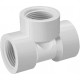 Tee Branco Amanco Rosca/Rosca/Rosca 1'' X 1'' 10208/11828 - Kit C/16 Tee Branco Amanco Rosca/Rosca/Rosca 1'' X 1'' 10208/11828 - Kit C/16