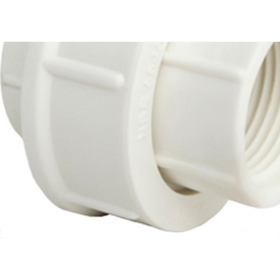 Uniao Branca Amanco Rosca/Rosca 3/4'' X 3/4'' 10216/11871 - Kit C/20 Uniao Branca Amanco Rosca/Rosca 3/4'' X 3/4'' 10216/11871 - Kit C/20
