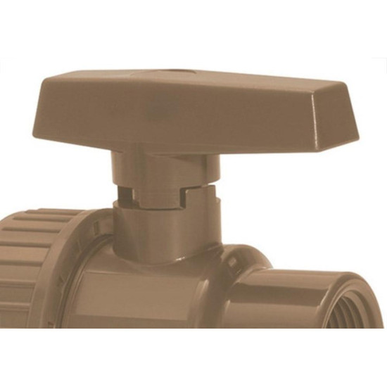 Registro Esfera Pvc Amanco 1.1/2'' Rosca Rosca 11787 Registro Esfera Pvc Amanco 1.1/2'' Rosca Rosca 11787