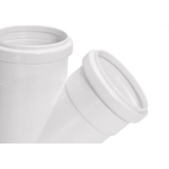 Juncao Esgoto Amanco 45X 50Mmx 50Mm 10394/11703 - Kit C/10 Juncao Esgoto Amanco 45X 50Mmx 50Mm 10394/11703 - Kit C/10