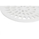 Grelha Plastica Amanco Redonda Branca 10X10 11624 Grelha Plastica Amanco Redonda Branca 10X10 11624