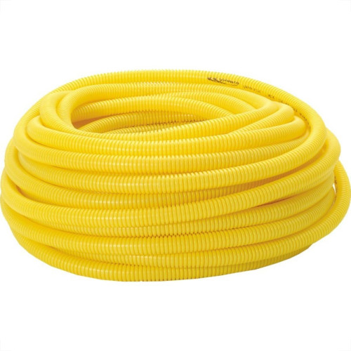 Conduite Corrugado Amarelo Amanco 1/2''X50M 10112 Conduite Corrugado Amarelo Amanco 1/2''X50M 10112