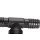 Tee Preto Amanco Interno 1.1/2'' 10151/11808 - Kit C/10 Tee Preto Amanco Interno 1.1/2'' 10151/11808 - Kit C/10