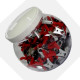 Garra 30A Com Espaguete Vermelho/Preto Pote 100 Pecas 9054 Garra 30A Com Espaguete Vermelho/Preto Pote 100 Pecas 9054