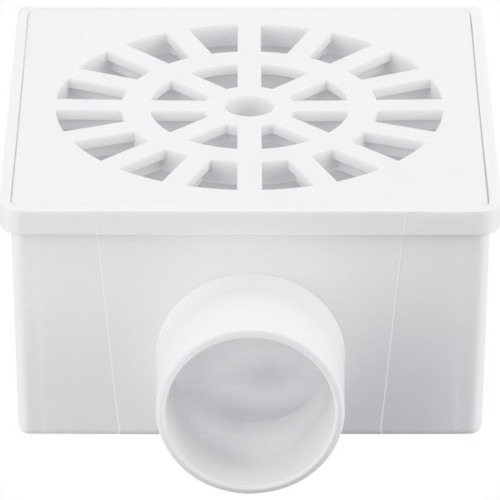 Ralo Sifonado Herc Quadrado Branco 268 Ralo Sifonado Herc Quadrado Branco 268
