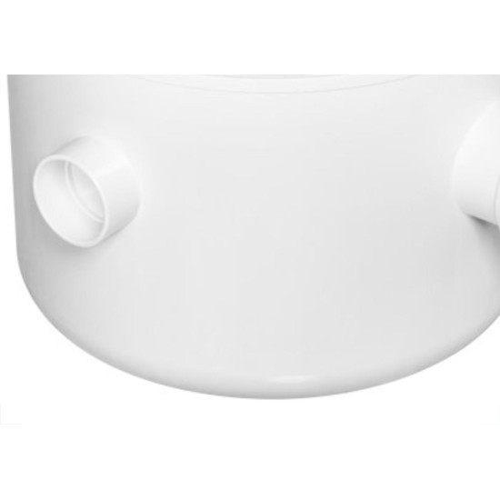 Caixa Sifonada Herc Branca Redonda 250X150X50 2300