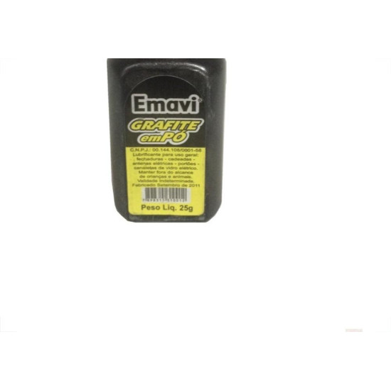 Grafite Em Po Emavi Bisnaga 25Grs G25 - Kit C/24 Grafite Em Po Emavi Bisnaga 25Grs G25 - Kit C/24