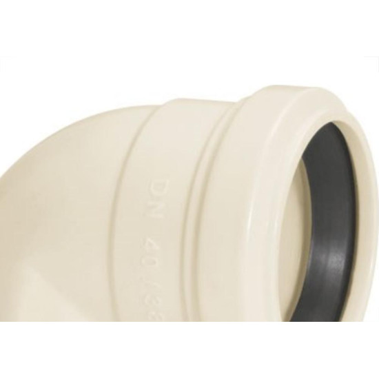 Cotovelo Esgoto Amanco Je Com Anel 40 11651 - Kit C/25 Cotovelo Esgoto Amanco Je Com Anel 40 11651 - Kit C/25