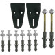 Parafuso Tanque Louca Dacunha Kit Parafuso Tanque Louca Dacunha Kit