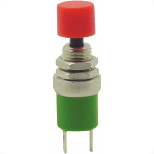 Chave Margirius 18531 Pushbutton Verde Pa001712 - Kit C/5 