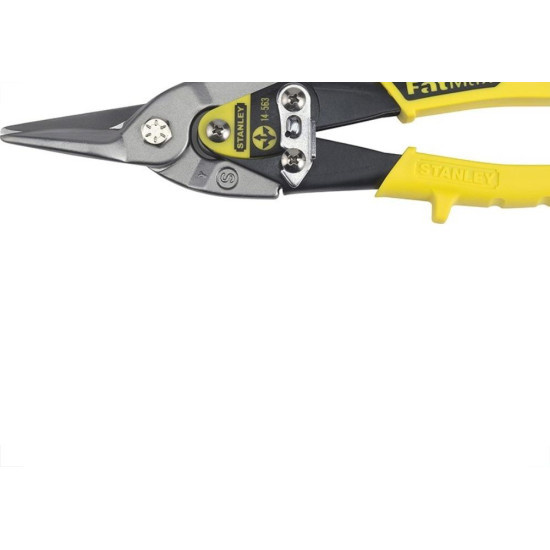 Tesoura Funileiro Aviacao Stanley Reta Amarela 14-563